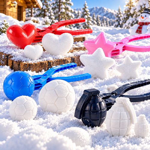 Snowball Maker & Sand Mold Kit – Fun Shape-Making Toys for Kids
