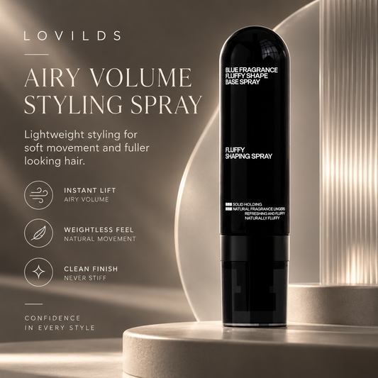 LOVILDS Volumizing & Hold Hair Spray – Lightweight, Bouncy Volume & Long-Lasting Style